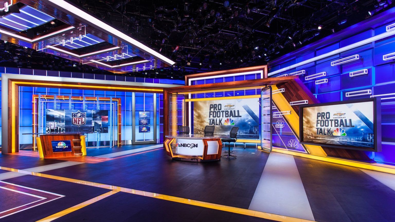 NBC Sports: Football Night in America Set | Broadcast Design Case Study