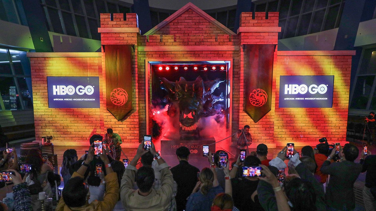HBO House of the Dragon Premiere and In Mall Activation