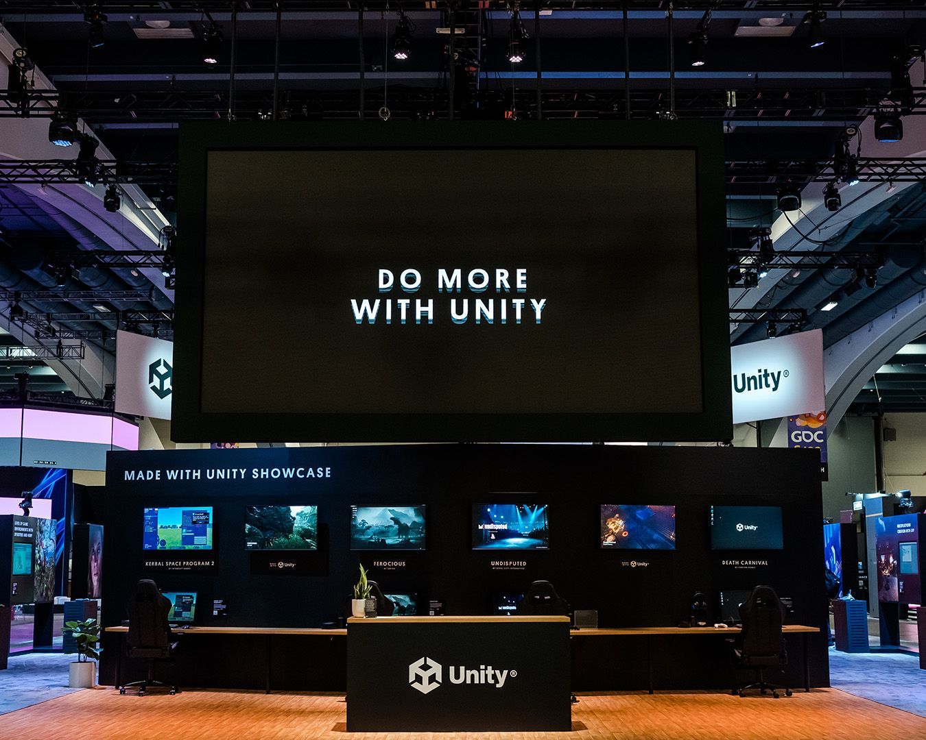 Want to ‘Do More with Unity’? We sure do! Our team landed at this week’s Game Developers Conference (GDC) in San Francisco. The ultimate event for the global game development community never disappoints and neither did this experience! A creator’s paradise, this comfortable and interactive environment featured all the latest tools – from digital humans to how to create immersive characters and environments. Visitors got hands-on demonstrations from Unity experts and creators and the enthusiasm was contagious! 