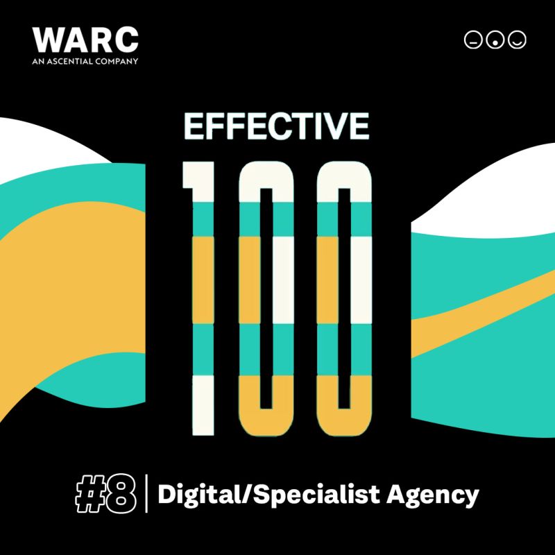 WARC's Effective 100 Top Digital Specialist Agencies